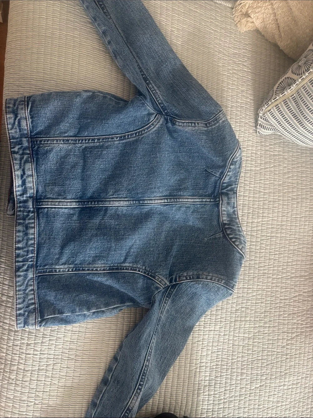 Crewcuts Blue Denim Jacket with Gold Buttons